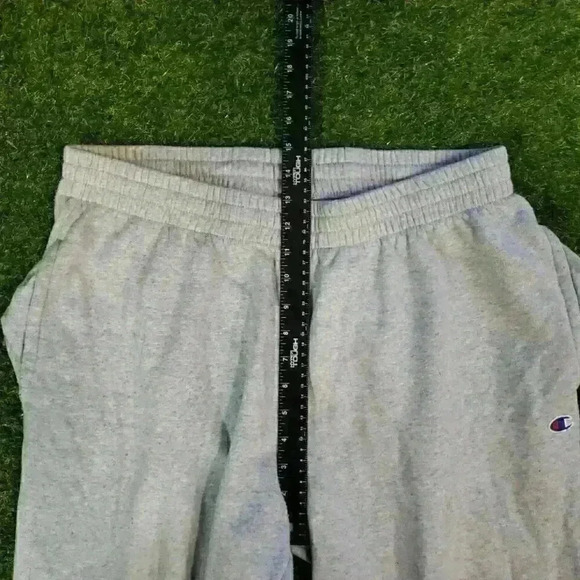 Champion Sweatpants Men's XL Gray  Authentic Athletic Outdoors Stretch Gym Y2k - Picture 7 of 8